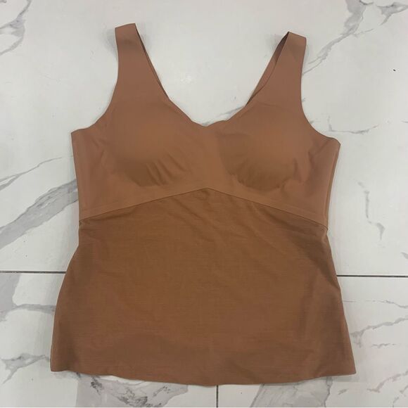 Honeylove Other - HONEYLOVE LiftWear Shapewear Cami Built In Bust Support Size 1X Beige Tan Tank